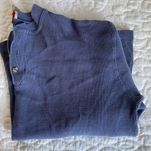 Long Sleeve Waffle Knit Top